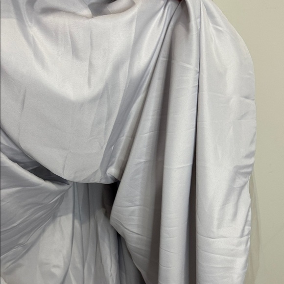 MISSACC Size M Chic White and Gray Lace Maxi Dress - Picture 9 of 11